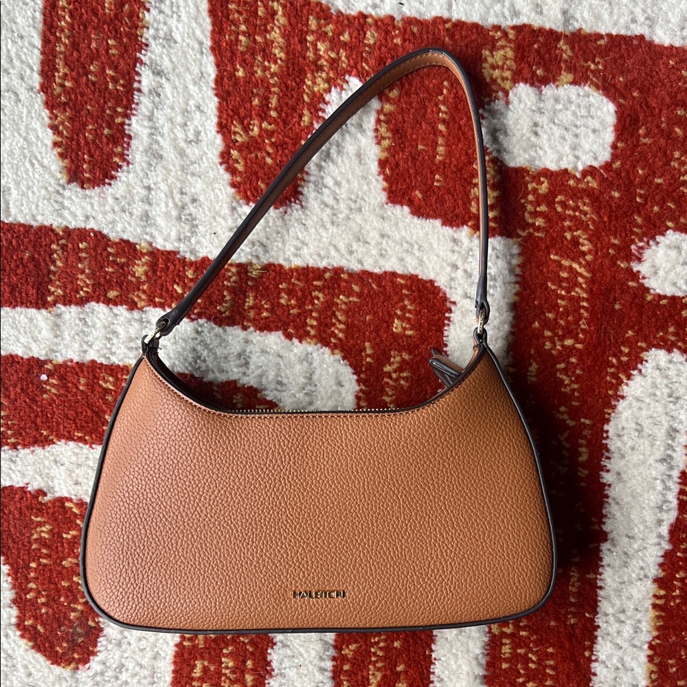 Tan Leather Shoulder Bag